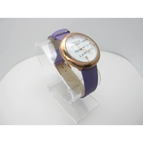 New W/O Akribos XXIV Diamond Dial 3 ATM WR Analog 40mm Dial Watch(C581)AK899P-8X main image 5